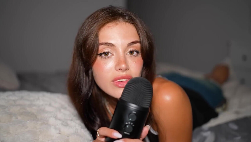 Emily Black ASMR - My First Time Trying ASMR - Dirty Socks WTF