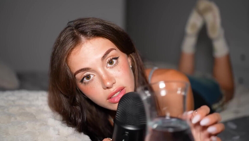 Emily Black ASMR - My First Time Trying ASMR - Dirty Socks WTF