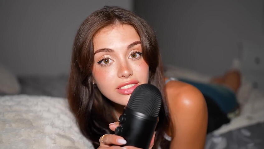 Emily Black ASMR - My First Time Trying ASMR - Dirty Socks WTF