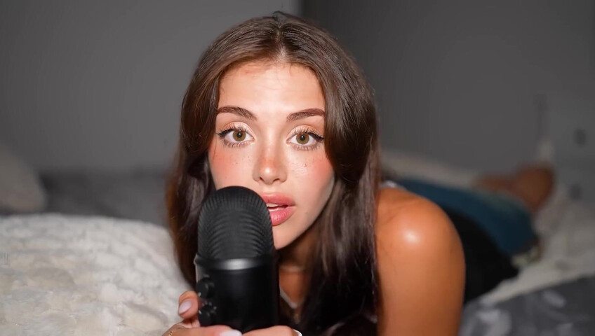 Emily Black ASMR - My First Time Trying ASMR - Dirty Socks WTF