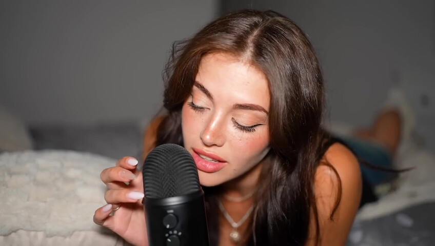 Emily Black ASMR - My First Time Trying ASMR - Dirty Socks WTF