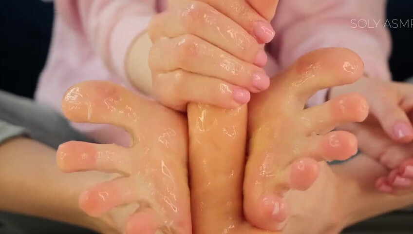 Soly ASMR - Dildo Footjob