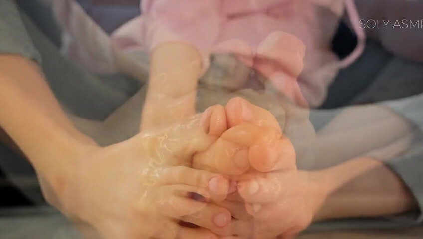 Soly ASMR - Dildo Footjob