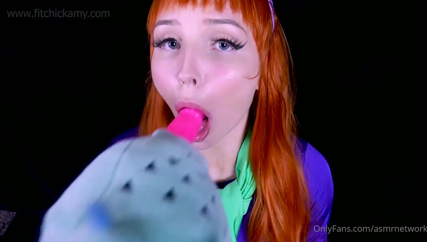 Fit Chick Amy - ASMR Network - Cosplay Dildo