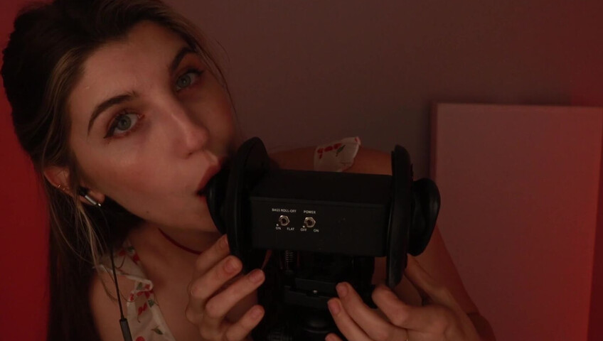 FrivolousFox ASMR - 29 July 2025 - Breathy, Slow Ear Eating (+ Mouth Cupping!)