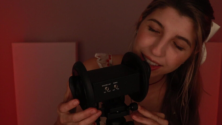 FrivolousFox ASMR - 29 July 2025 - Breathy, Slow Ear Eating (+ Mouth Cupping!)