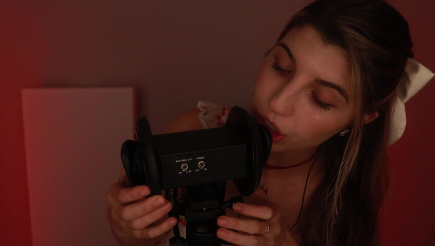 FrivolousFox ASMR - 29 July 2025 - Breathy, Slow Ear Eating (+ Mouth Cupping!)