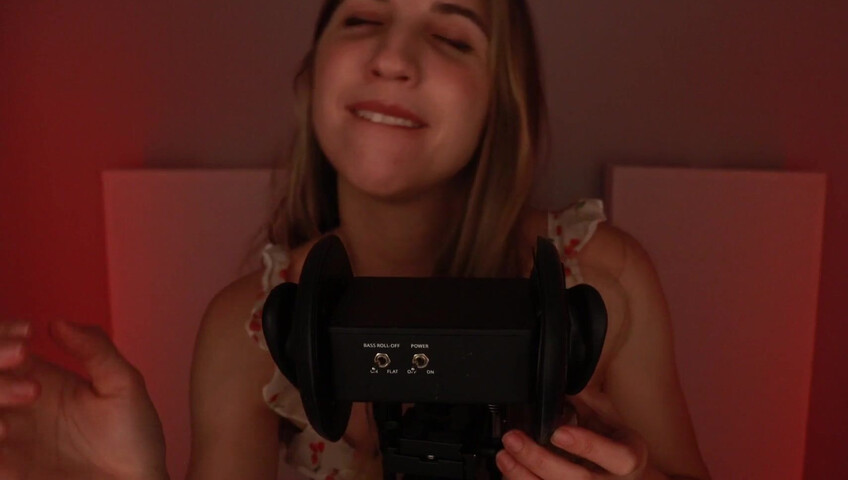 FrivolousFox ASMR - 29 July 2025 - Breathy, Slow Ear Eating (+ Mouth Cupping!)