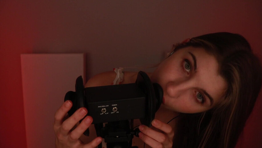 FrivolousFox ASMR - 29 July 2025 - Breathy, Slow Ear Eating (+ Mouth Cupping!)