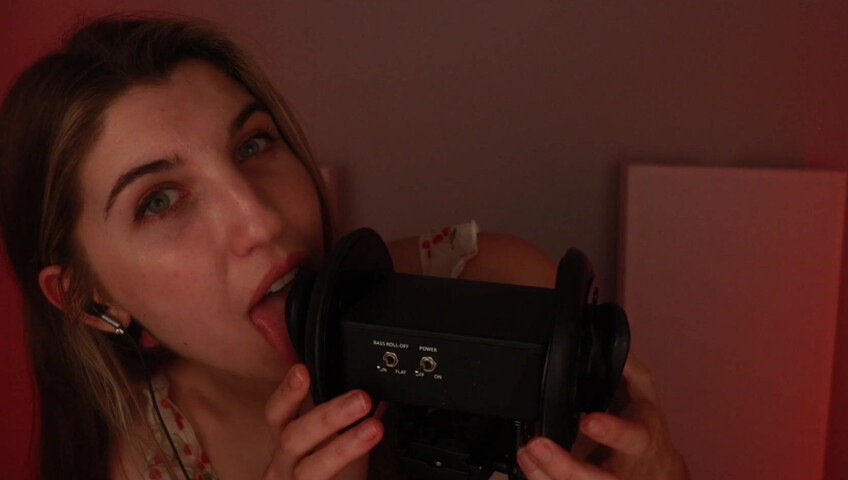 FrivolousFox ASMR - 29 July 2025 - Breathy, Slow Ear Eating (+ Mouth Cupping!)