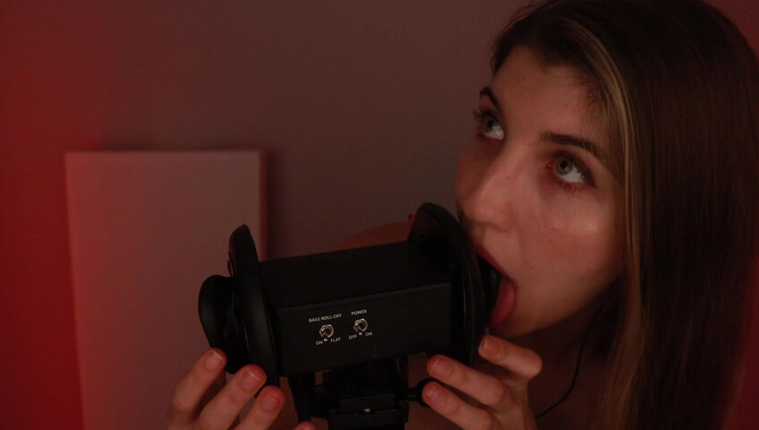 FrivolousFox ASMR - 29 July 2025 - Breathy, Slow Ear Eating (+ Mouth Cupping!)