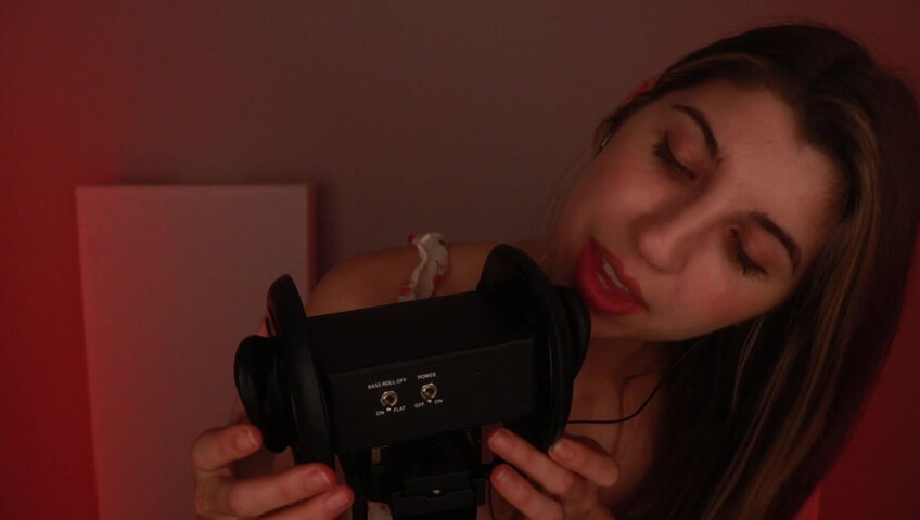 FrivolousFox ASMR - 29 July 2025 - Breathy, Slow Ear Eating (+ Mouth Cupping!)