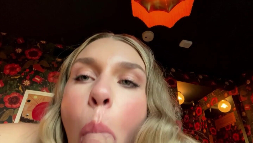 Gabbie Carter Porn - Blowjob with Cum Swallowed