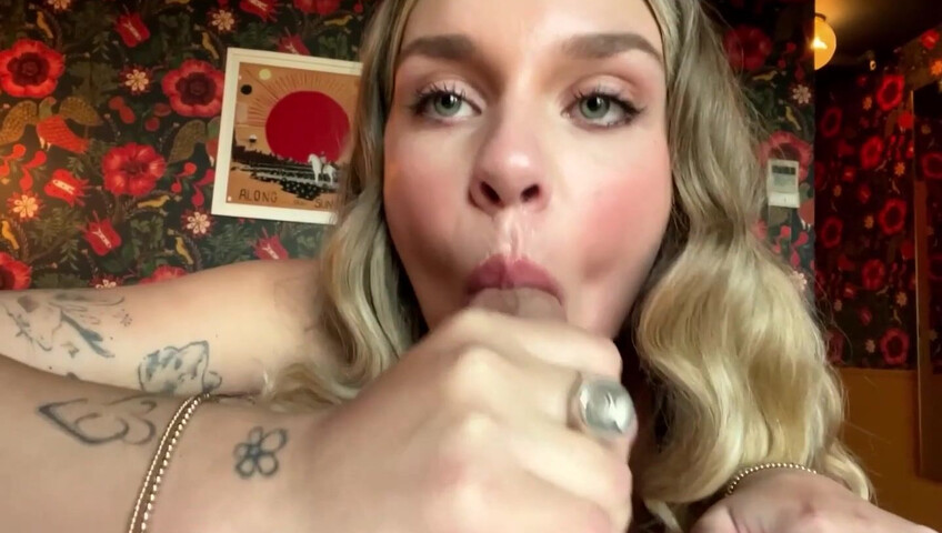 Gabbie Carter Porn - Blowjob with Cum Swallowed