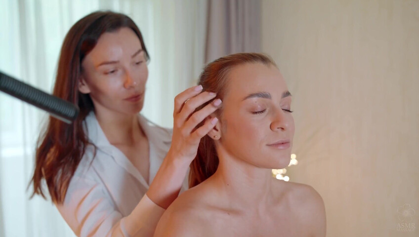 ASMR Massage - Breasts Massage By Adel