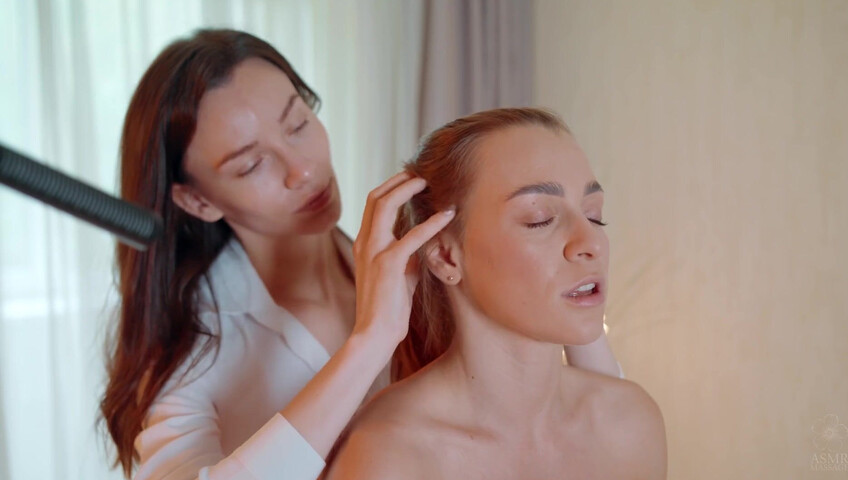 ASMR Massage - Breasts Massage By Adel