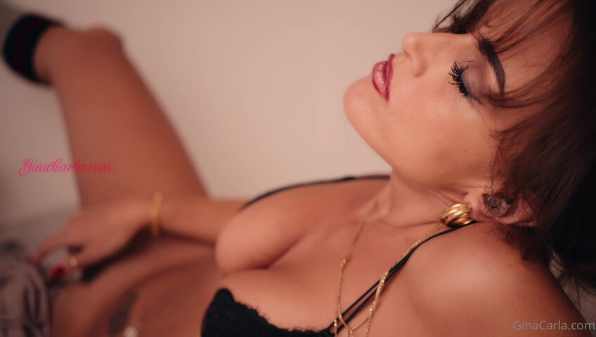 Gina Carla - Naughty Pussy Rub with Naughty Talk! Going All In With You!!!