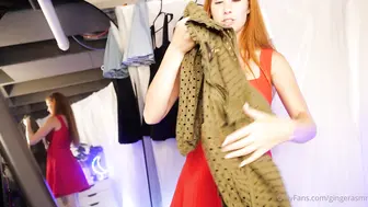 Ginger ASMR - Naughty Paris Dresses Try on Haul