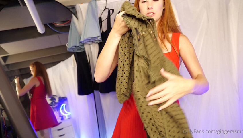 Ginger ASMR - Naughty Paris Dresses Try on Haul