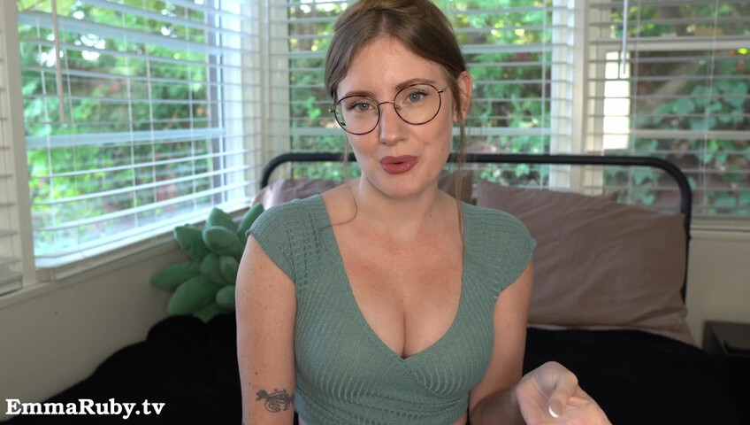 Emma Ruby - ASMR Therapist JOI | You CUM During Your First Session