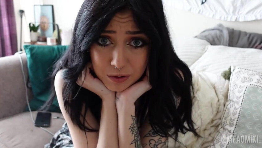 lmfaomiki - Shy step-sister Sucks Big step-brothers Cock