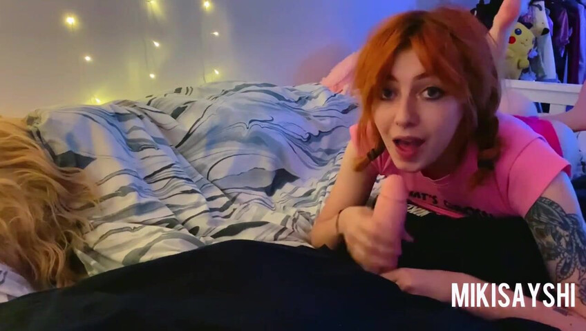 lmfaomiki - Shh StepBro! Dont Wake Your GF Up