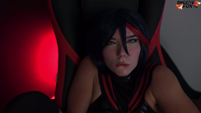 Sweetie Fox - Ryuko Matoi Fucks Herself with Dildo