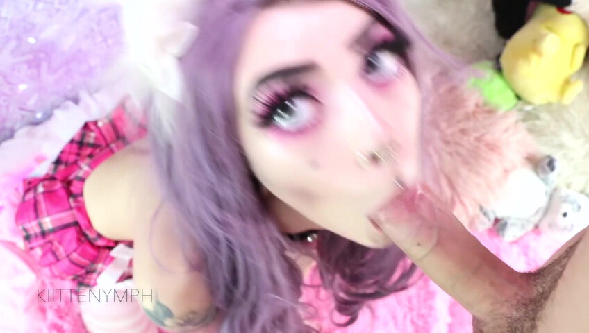 Kiittenymph - Neko SchoolGirl Tentacle DP