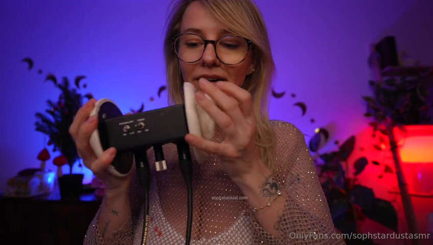 SophStardust ASMR - 9 December 2025 - Wet & Dry Ear To Ear Mouth Sounds With My 3DIO