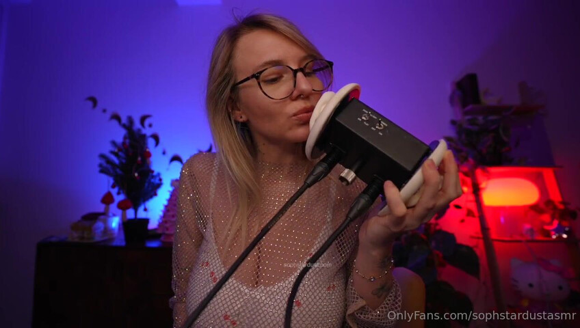 SophStardust ASMR - 9 December 2025 - Wet & Dry Ear To Ear Mouth Sounds With My 3DIO