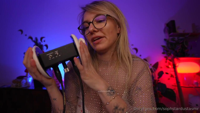SophStardust ASMR - 9 December 2025 - Wet & Dry Ear To Ear Mouth Sounds With My 3DIO