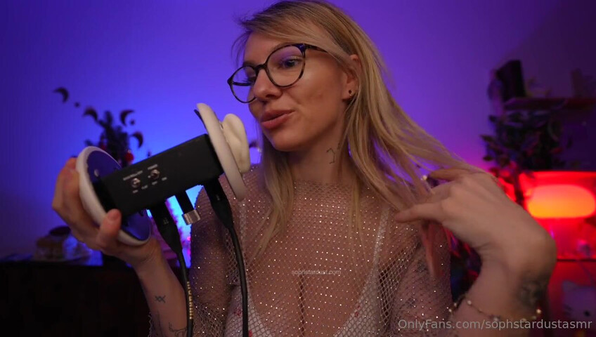 SophStardust ASMR - 9 December 2025 - Wet & Dry Ear To Ear Mouth Sounds With My 3DIO