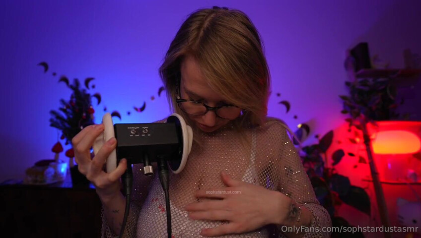 SophStardust ASMR - 9 December 2025 - Wet & Dry Ear To Ear Mouth Sounds With My 3DIO