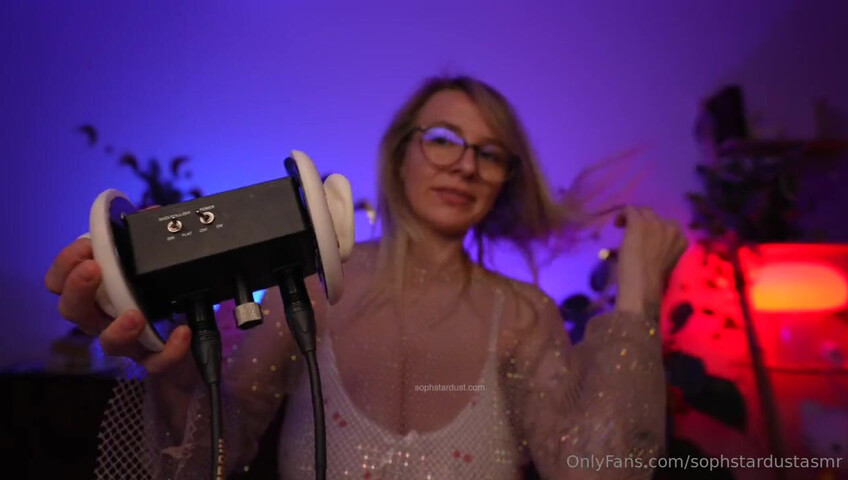SophStardust ASMR - 9 December 2025 - Wet & Dry Ear To Ear Mouth Sounds With My 3DIO