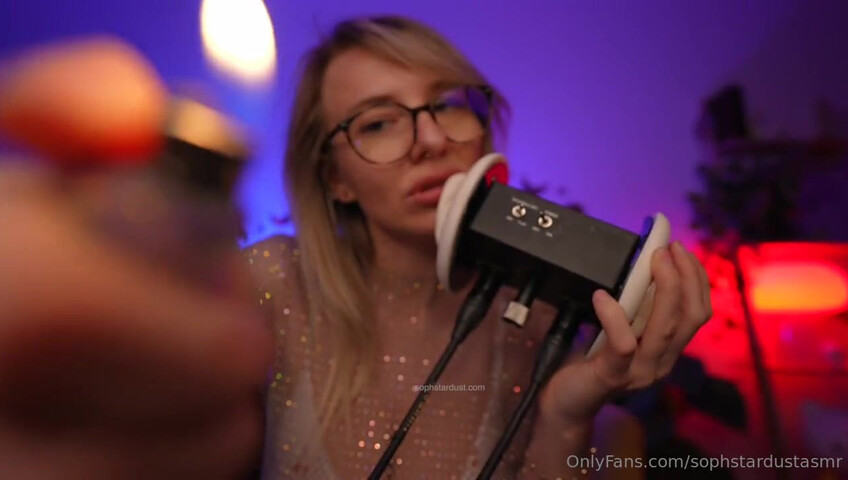 SophStardust ASMR - 9 December 2025 - Wet & Dry Ear To Ear Mouth Sounds With My 3DIO