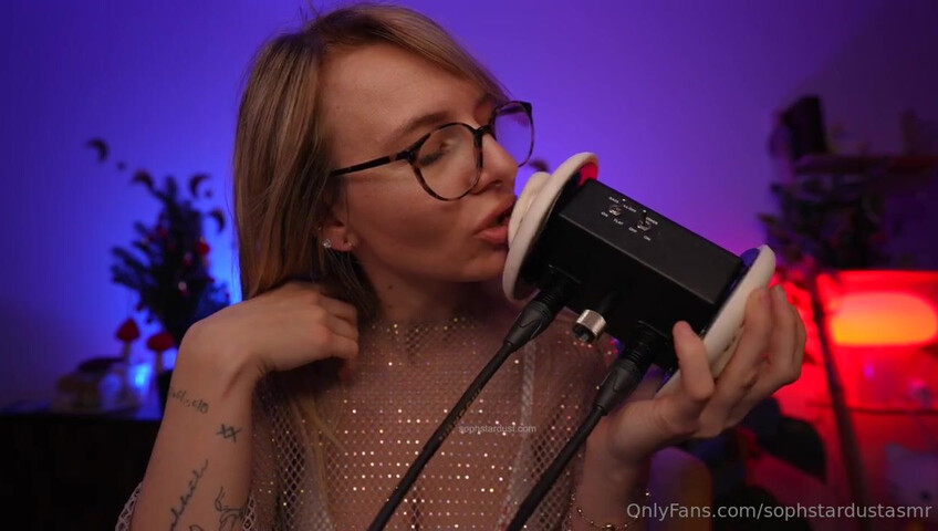 SophStardust ASMR - 9 December 2025 - Wet & Dry Ear To Ear Mouth Sounds With My 3DIO
