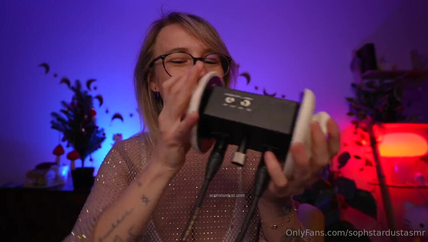 SophStardust ASMR - 9 December 2025 - Wet & Dry Ear To Ear Mouth Sounds With My 3DIO