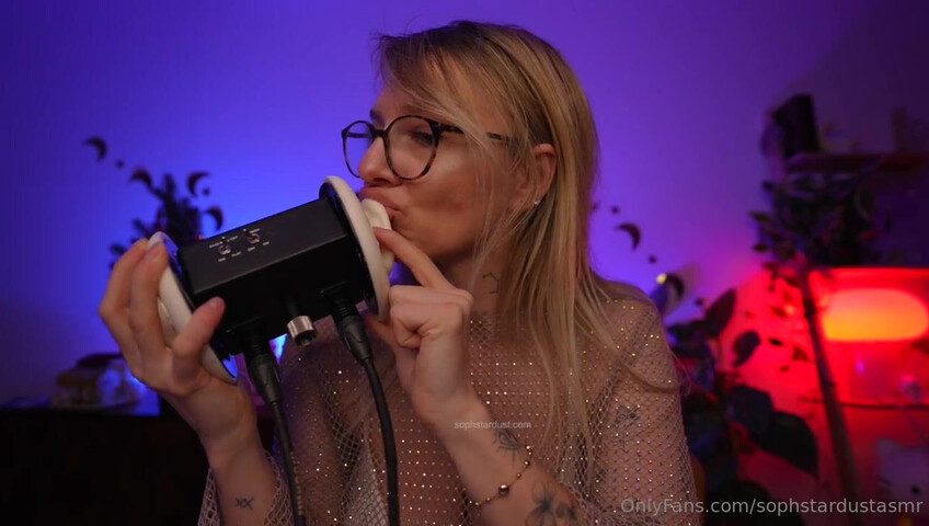 SophStardust ASMR - 9 December 2025 - Wet & Dry Ear To Ear Mouth Sounds With My 3DIO