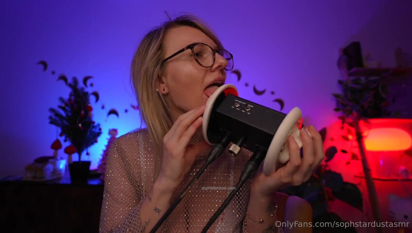 SophStardust ASMR - 9 December 2025 - Wet & Dry Ear To Ear Mouth Sounds With My 3DIO