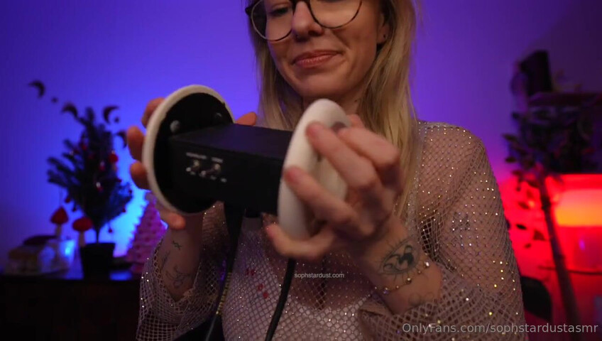 SophStardust ASMR - 9 December 2025 - Wet & Dry Ear To Ear Mouth Sounds With My 3DIO