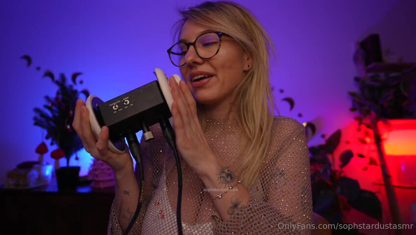 SophStardust ASMR - 9 December 2025 - Wet & Dry Ear To Ear Mouth Sounds With My 3DIO