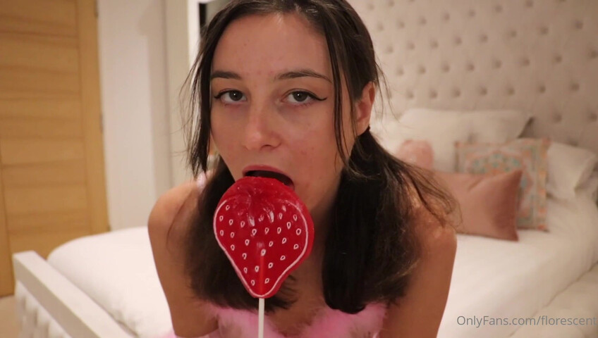Florescent ASMR - 29 July 2022 - Lollipop Suck and Lick