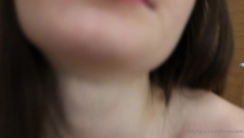 Florescent ASMR - Lens Licking Kissing & Moaning - 21 April 2021