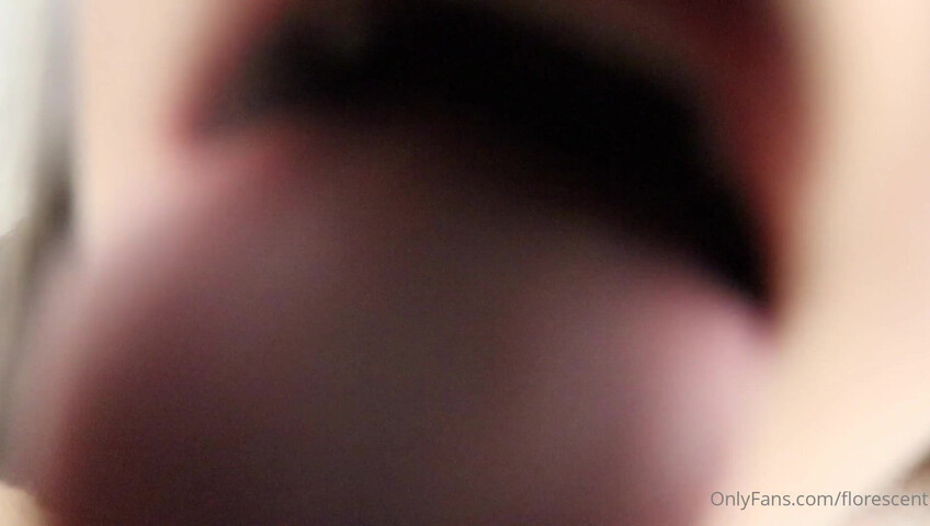 Florescent ASMR - Lens Licking Kissing & Moaning - 21 April 2021