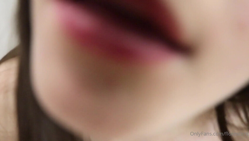 Florescent ASMR - Lens Licking Kissing & Moaning - 21 April 2021