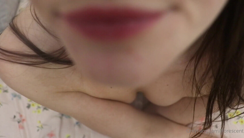 Florescent ASMR - Lens Licking Kissing & Moaning - 21 April 2021