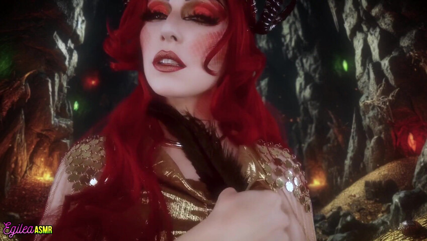 Egilea ASMR - 23 March 2024 - The Dragon Queen Claims You With a Kiss - You’re Mine Now Thief