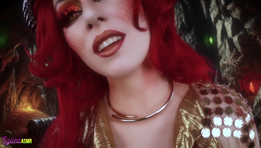 Egilea ASMR - 23 March 2024 - The Dragon Queen Claims You With a Kiss - You’re Mine Now Thief