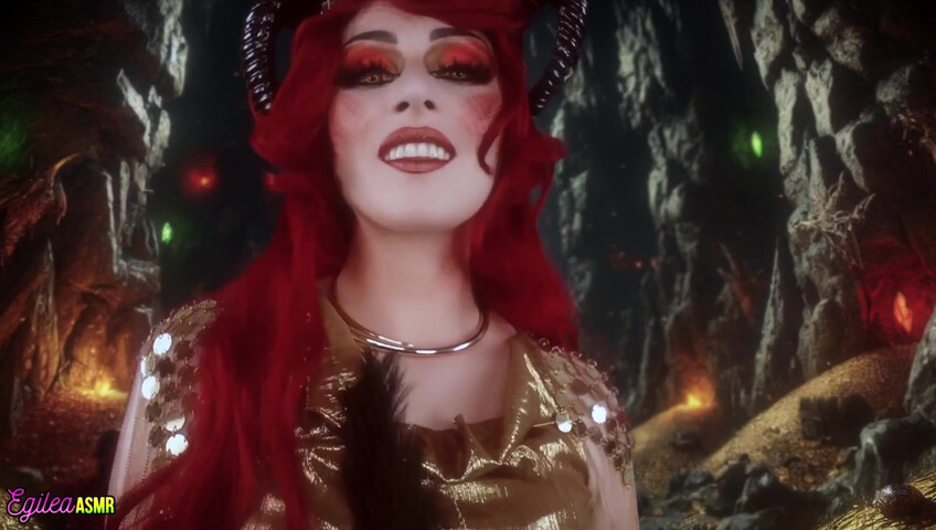 Egilea ASMR - 23 March 2024 - The Dragon Queen Claims You With a Kiss - You’re Mine Now Thief