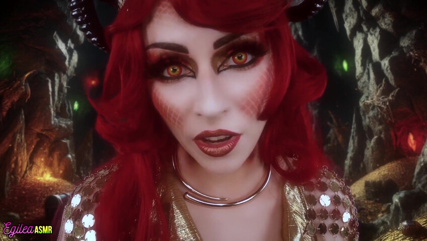 Egilea ASMR - 23 March 2024 - The Dragon Queen Claims You With a Kiss - You’re Mine Now Thief